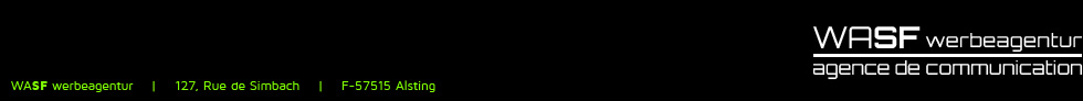 WASF - Werbeagentur Sandro Fickinger
